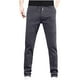thumbnail image 1 of Pantalones largos para hombre, para exteriores, impermeables, a la moda, lisos, informales, con cintura elástica y bolsillos, pantalones cargo para hombre., 1 of 8