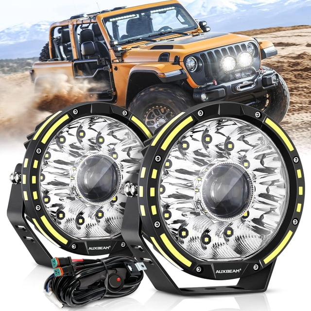 LED Offroad Lights Auxbeam 360-PRO Series 7 Inch Round 230W