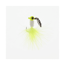 Maribou Sausage Spin - 1/8 oz; Refrigerator White