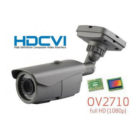 HD-CVI CCTV Outdoor Bullet IR Security Camera, HD 1080P Image 42 Leds 2.8-12mm
