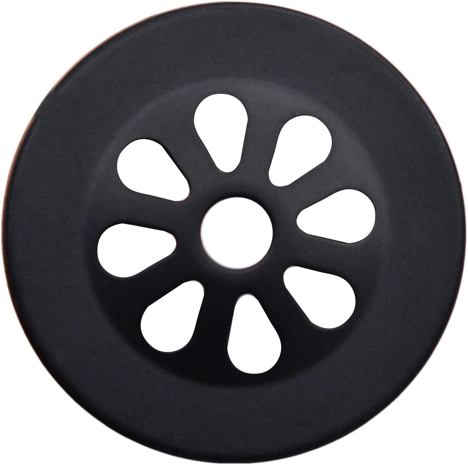 Westbrass Rapid Drain Fully Finished Bathroom Sink Drain Assembly with Overflow Holes, Matte Black