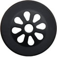 thumbnail image 3 of Westbrass Rapid Drain Fully Finished Bathroom Sink Drain Assembly with Overflow Holes, Matte Black, 3 of 4