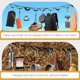 thumbnail image 3 of unbranded Lazo Colgante Multifuncional Negro Para Tienda Camping Para Ropa Y Toallas, 3 of 8