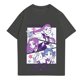 thumbnail image 1 of Pop cazadora para niña Boys Girls Fashion Round-Neck Group Panels T Shirt （Dark Gray）, 1 of 3