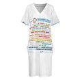 thumbnail image 4 of UN Objetivos de desarrollo sostenibles SDGs 2030 Vestido suelto con bolsillo vestidos vestidos de noche de lujo 2025, 4 of 7