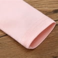thumbnail image 6 of URMAGIC Baby Girls Ruffle Turtleneck Long Sleeve T-shirt Knited Tops Basic Sweater Pullover Shirts for Toddler Kids 1-6Y, Pink, 6 of 8