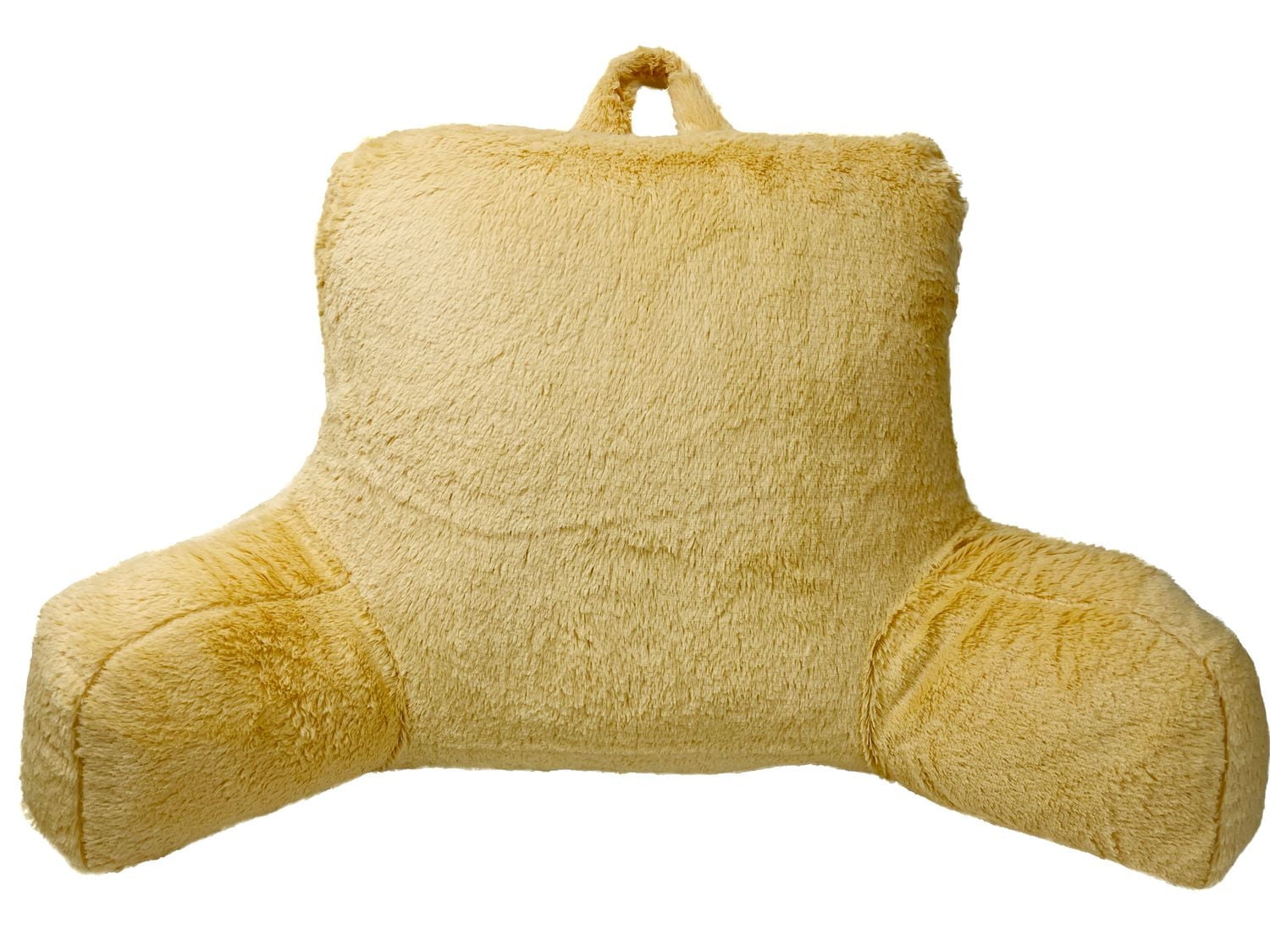 hometrends Solid Colour Fur Bed Rest, 31x16x16"