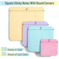 thumbnail image 3 of Mr. Pen- Sticky Note Set, 4 Pads, 120 Sheets, Assorted Sizes, 3 of 6