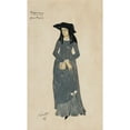 thumbnail image 3 of Léon Bakst 10x14 Black Modern Framed Museum Art Print Titled - Costume Design for Don Juan II (1901), 3 of 5