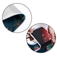 thumbnail image 5 of Christmas Canvas Picnic Blanket Waterproof Foldable Outdoor Mat for Beach Camping, Portable, and Washable - Large Size, Family and Friends Gatherings, 5 of 6