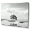 thumbnail image 2 of Designart "Photography Of Grey Modern Scandinavian Scenery" Modern Scandinavian Wall Art Living Room, 2 of 7