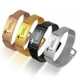 thumbnail image 2 of Magnetia Stainless Steel Id Bracelet, Christians Bracelet for Men Women, 2 of 3