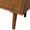 thumbnail image 7 of 28" Tall 3 Drawers End Table with Charging Station Storage Table Acorn, 7 of 7