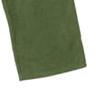 thumbnail image 5 of Mens Corduroy Pants Lightweight Elastic Casual Waist Drawstring Pants Straight Baggy Pants with Pockets Green XL, 5 of 6