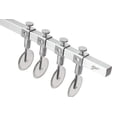thumbnail image 2 of Ateco 13942 Straight-Edge-Wheel Dough Cutter 2.2 Inch Diameter 1 Each with Lock; Fits and Screws onto Ateco Hosting Rod 13940, 2 of 2