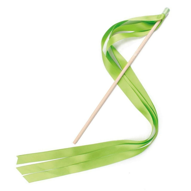 Bangcool Wedding Wand Creative Party Decoration Ribbon Stick Streamer Stick