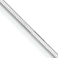 thumbnail image 3 of 14K White Gold 1.4mm Octagonal Snake Chain 24", 3 of 3