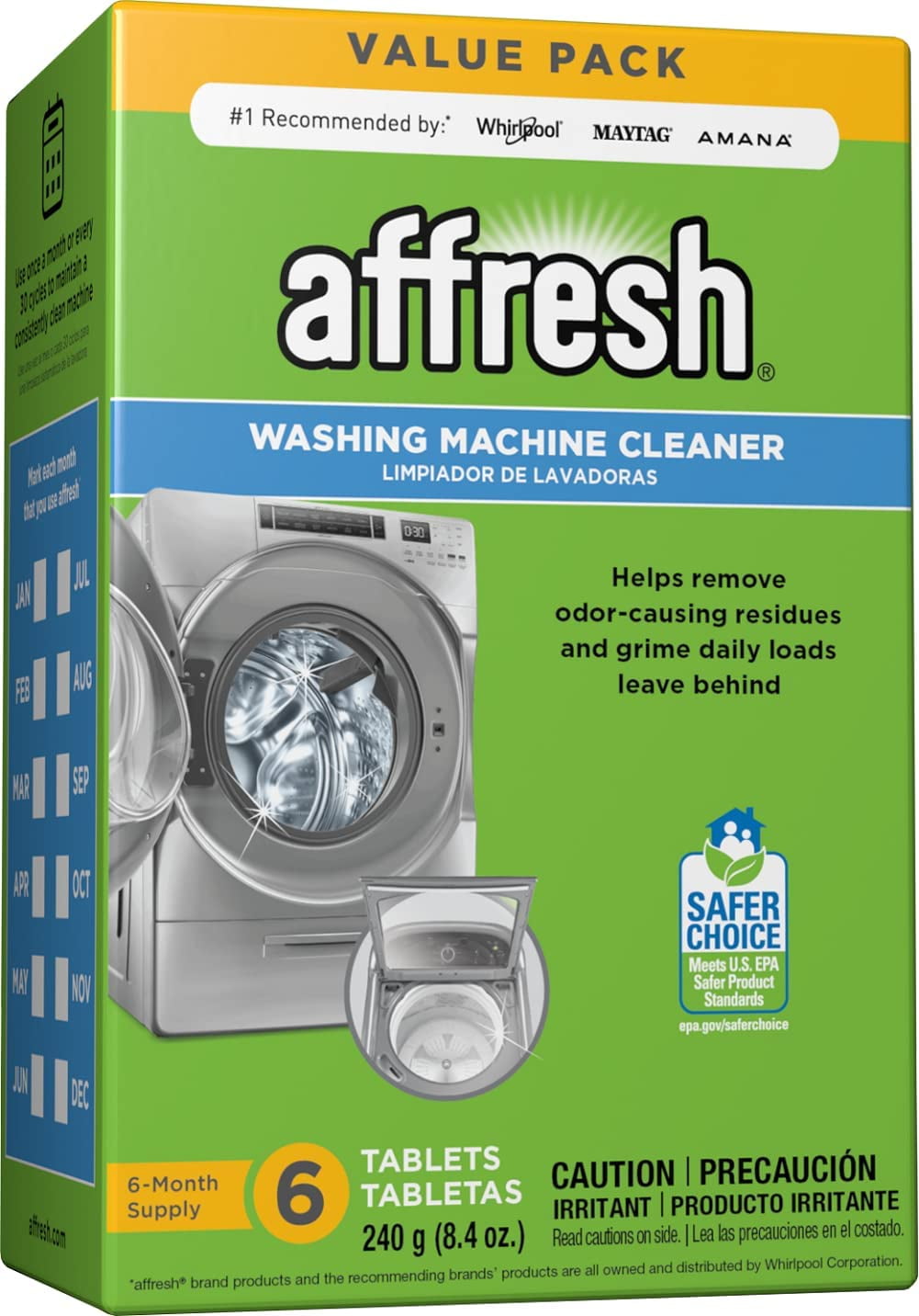 Affresh Washing Machine Cleaner, Cleans Front Load and Top Load Washers