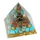 thumbnail image 4 of Cristales curativos de pirámide de cristal, piedras curativas de pirámide de orgón, piedras de chakra de cristal piramidal con estatua de Buda para energía positiva, riqueza, prosperidad, decoración d, 4 of 14