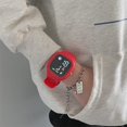 thumbnail image 1 of Reloj de fiesta para estudiantes, estilo frío, reloj para jóvenes, nicho universitario, moderno, atractivo, deportivo, resistente al agua, 1 of 5
