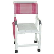 MJM International 118-3TW-SSDD Shower Chair with Dual Usage Soft Seat