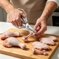 thumbnail image 5 of Heavy Duty Kitchen Scissors, 9.37X4.33 inch Multi Function Kitchen Shears, Stainless Steel Cooking Shears, Ergonomic Handled Kitchen Cutters, All Purpose Shears for Meat Poultry Fish and Herbs, 5 of 7