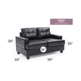 thumbnail image 2 of Glory Furniture Sandridge Loveseat in Black Color, 2 of 5