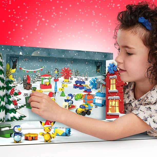 Mega Construx Pokémon Holiday Calendar Construction Set - Walmart.com
