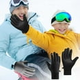 thumbnail image 4 of Winter Warmth & All-Weather Protection - Windproof Insulated Gloves with Touchscreen Fingertips for Men and Women - Perfect for Cycling, Skiing, and Cold Weather Outdoor Activities, All-Day Comfort, 4 of 5