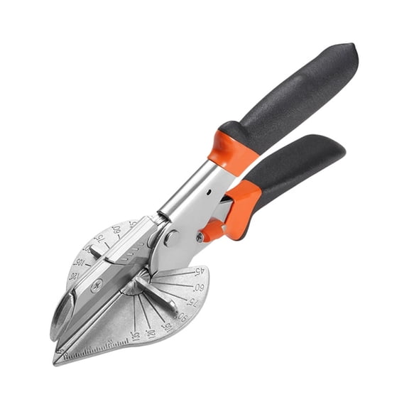 Angle Scissors Adjustable 45 to 135 with Lock for Trim Cutting and Molding Precision Tool for Home Improvement