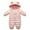 Pink, variant on Bullpiano Baby Boys Girls Winter Snowsuit Warm Toddler Zip Up Jacket Clothes Jumpsuit Windproof Romper