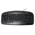 thumbnail image 1 of Ergoguys Left Handed Keyboard Wired USB Black (KBS-29BLK) -, 1 of 3