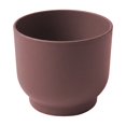 thumbnail image 5 of Bloem Enzo 4" Plastic Round Decorative Planter, Merlot, 6-Pack, 5 of 7