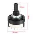thumbnail image 2 of Selector de canal rotativo seleccionable de 1 polo y 12 posiciones 1 deck, 2 of 4