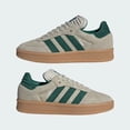 thumbnail image 4 of Adi-das Samba XLG Putty Grey Collegiate Green Mens JI3197 NEW Multi Sz, 4 of 6