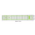 thumbnail image 1 of Loewten Sewing Ruler, Durable DIY Sewing Ruler Plastic Ruler, For Tailor Shop Home, 1 of 8