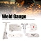 thumbnail image 5 of Medidor De Soldadura De Filete, Juego De Medidores De Soldadura De Acero Inoxidable Biselado De Detección Profesional Para Puente, 5 of 7