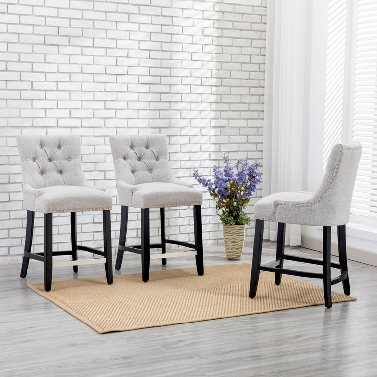 Kitchen island chairs 2024 set of 3