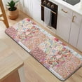 thumbnail image 5 of Pioneer Flower Floral Print Pattern Kitchen Rug Mat,Kitchen Runner Rugs Non Skid Washable,Decorative Kitchen Floor Mats for Kitchen,Sink,Laundry,17"x47.2", 5 of 7