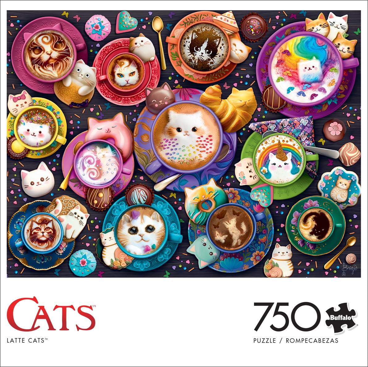 Buffalo Games 750-piece Cats Puzzle Assortment - Styles May Vary