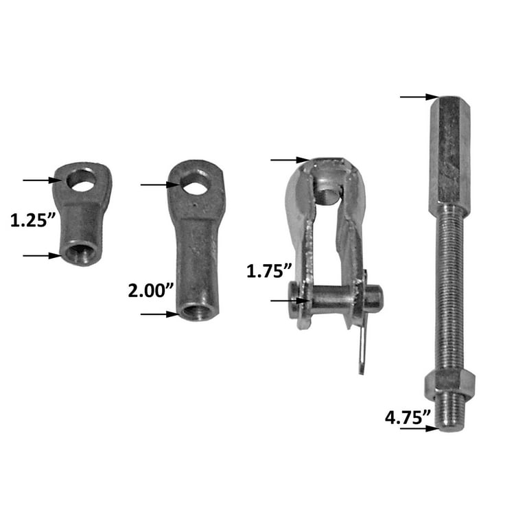 Tuff-Stuff Universal Brake Booster Rod & Clevis Kit Tuff-Stuff Universal Brake Booster Rod & Clevis Kit