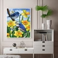 thumbnail image 3 of Pintura al óleo de pájaros y flores por números DIY decoración del hogar pintada a mano sin marco Tmvgtek decoración de arte en el hogar, 3 of 9