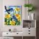 thumbnail image 1 of Cuadros Decorativos Pintura al óleo de pájaros y flores por números DIY lienzo cuadro de pared artesanía decoración del hogar Ndcxsfigh Nuevos Originales, 1 of 9