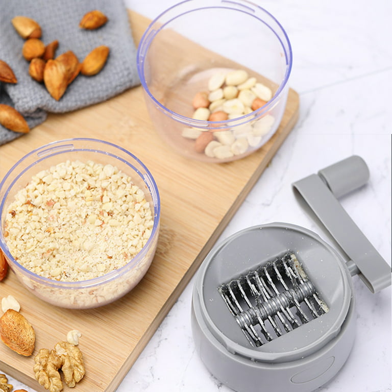 Dream Lifestyle Nut Grinder Food Grade User-friendly ABS Hand-Crank Garlic  Grinder Nut Masher Gadget for Home
