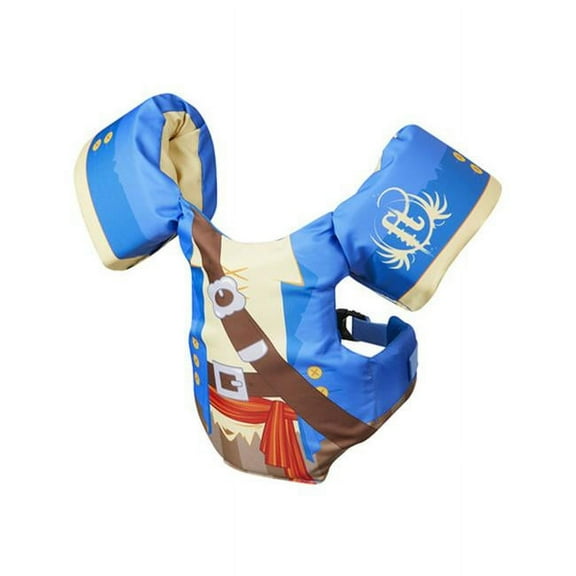 NewAlthlete Children's Life Jacket, Pirate Blue, 30-50 lbs