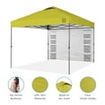 thumbnail image 4 of Best Choice Products 10x10ft Easy Setup Pop Up Canopy, Portable Tent w/ Side Wall, 1-Button Push, Case - Yellow, 4 of 8