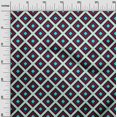 thumbnail image 3 of oneOone Cotton Cambric Dark Magenta Fabric Geometric Sewing Fabric By The Yard Printed Diy Clothing Sewing Supplies 42 Inch Wide, 3 of 4
