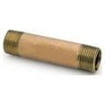 thumbnail image 3 of Anderson Metals 1/2 in. MPT X 1/2 in. D MPT Red Brass Pipe Nipple 5 in. L, 3 of 3