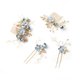 thumbnail image 1 of 4 piezas de clip para el pelo de boda nupcial con perlas de imitación de cristal, peine para decoración de boda, peine para el pelo, accesorios para el pelo de novia para mujer estilo JM, 1 of 5