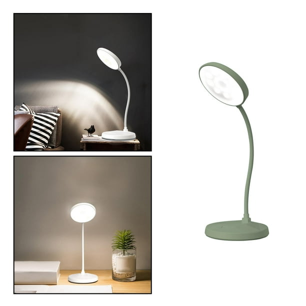 Ranura de Lámpara de Escritorio Base de Sólido LED Dimmable Batería Eye Protección de Ojos Guardar Espacios Portátiles de Carga de de Carga Aguacate Soledad Lámpara de escritorio LED